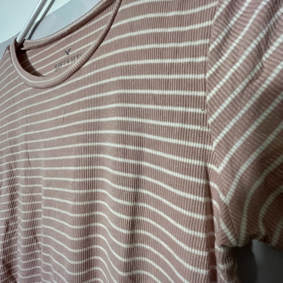 American Eagle Ribbed Tee - Picture 3 of 3